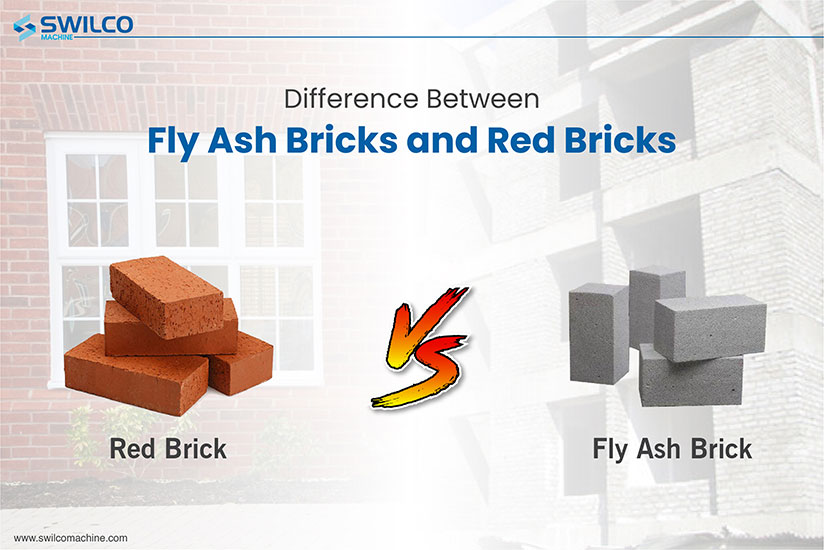difference between fly ash bricks and red bricks